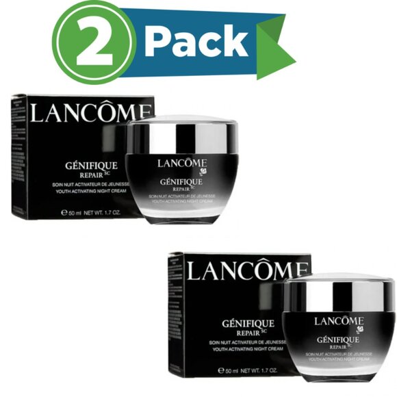 Branded Other - Lancôme Advanced Génifique Night Cream 1.69oz Duo Pack Anti-Aging Moisturizer